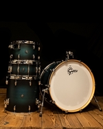 Gretsch RN2-R644 Renown 4-Piece Drum Set - Satin Antique Blue Burst