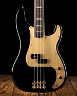 Squier Gold Edition 40th Anniversary Precision Bass - Black