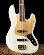 Squier Gold Edition 40th Anniversary Jazz Bass - Olympic White