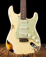 Fender Custom Shop '61 Strat - Vintage White over 3-Color Sunburst