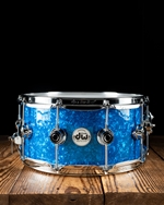 DW 6.5"x14" Collector's Series Snare Tom - Royal Blue Diamond