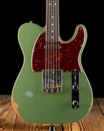 Fender Limited Edition Relic '64 Telecaster - Aged Sage Green Metallic