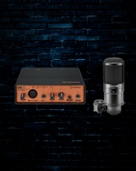 Steinberg UR12 2x2 USB 2.0 Audio Interface Podcast Starter Pack - Black/Copper