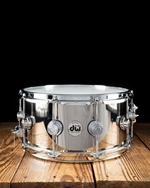 DW 6.5"x14" Collector's Series Nickel Over Brass Snare Drum