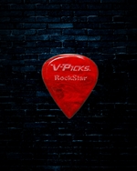 V-Picks RockStar 3.0mm Guitar Pick