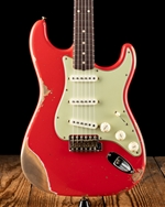 Fender Custom Shop '62/'63 Heavy Relic Strat - Aged Fiesta Red.
