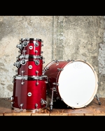 DW Design Series 4-Piece Shell Pack Drum Set - Cherry Stain
