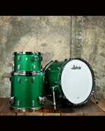 Ludwig Classic Maple Fab 3-Piece Drum Set - Green Sparkle