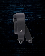 D'Addario 2.5" Comfort Leather Auto Lock Guitar Strap - Black