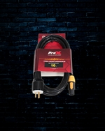 ProX 10' 12AWG 120VAC Male Edison NEMA 5-15P to Male Cable