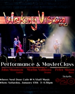 Next Door Cafe Presents Waking Vision Trio Performance & Masterclass
