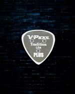V-Picks V-Picks 1.5mm Tradition Lite PLUS Pick - Ghost Rim