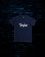 Taylor Men's Two-Color Logo T-Shirt - Navy (Medium)