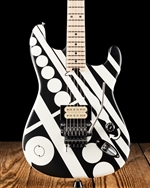 EVH Striped Series Circles - White & Black