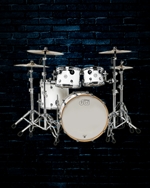 DW Design Series 4-Piece Drum Set - Gloss White