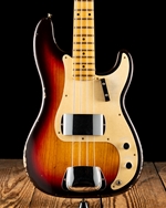Fender LTD Relic "P" Jazz Bass - Chocolate 3-Color Sunburst