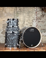 DW Performance Series 4-Piece Drum Set - Black Diamond