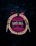 Ernie Ball 10' Braided Straight Instrument Cable - Emerald Argyle