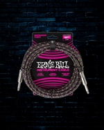 Ernie Ball 18' Braided Straight Instrument Cable - Purple Python