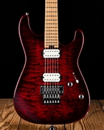 Charvel Pro-Mod Plus San Dimas Style 1 HH FR CM - Sangria Burst