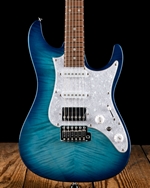 Ibanez AZ22S1F AZ Standard - Transparent Turquoise Burst