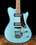 Powers Electric A-Type Limited Edition 2-Tone - Larkspur Blue/Oslo Blue