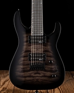 Jackson JS Series Dinky Arch Top JS22Q-7 DKA HT - Transparent Black Burst