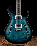 PRS SE Hollowbody II Piezo - Peacock Blue Smokeburst