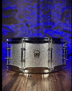 Ludwig 6.5x13 Classic Maple Snare Drum - Silver Sparkle *USED*