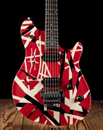 EVH Wolfgang Special Striped - Red, Black, & White *USED*