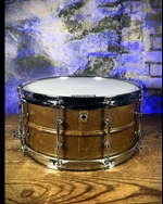 Ludwig 6.5"x14" Raw Copper Phonic Snare Drum w/Tube Lugs *USED*