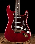 Fender Deluxe Players Stratocaster - Crimson Red Transparent *USED*