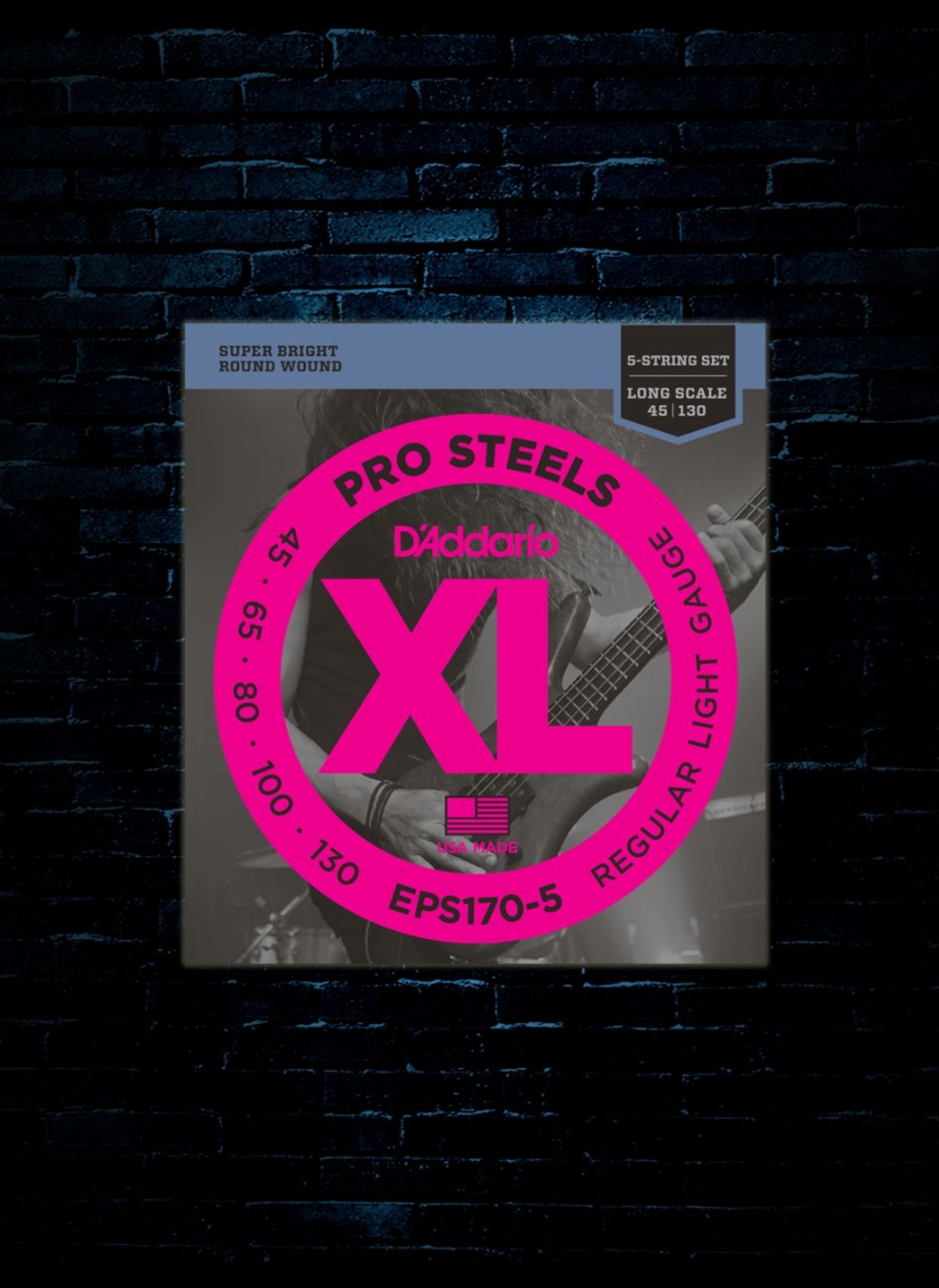 Pro steel bass strings discount