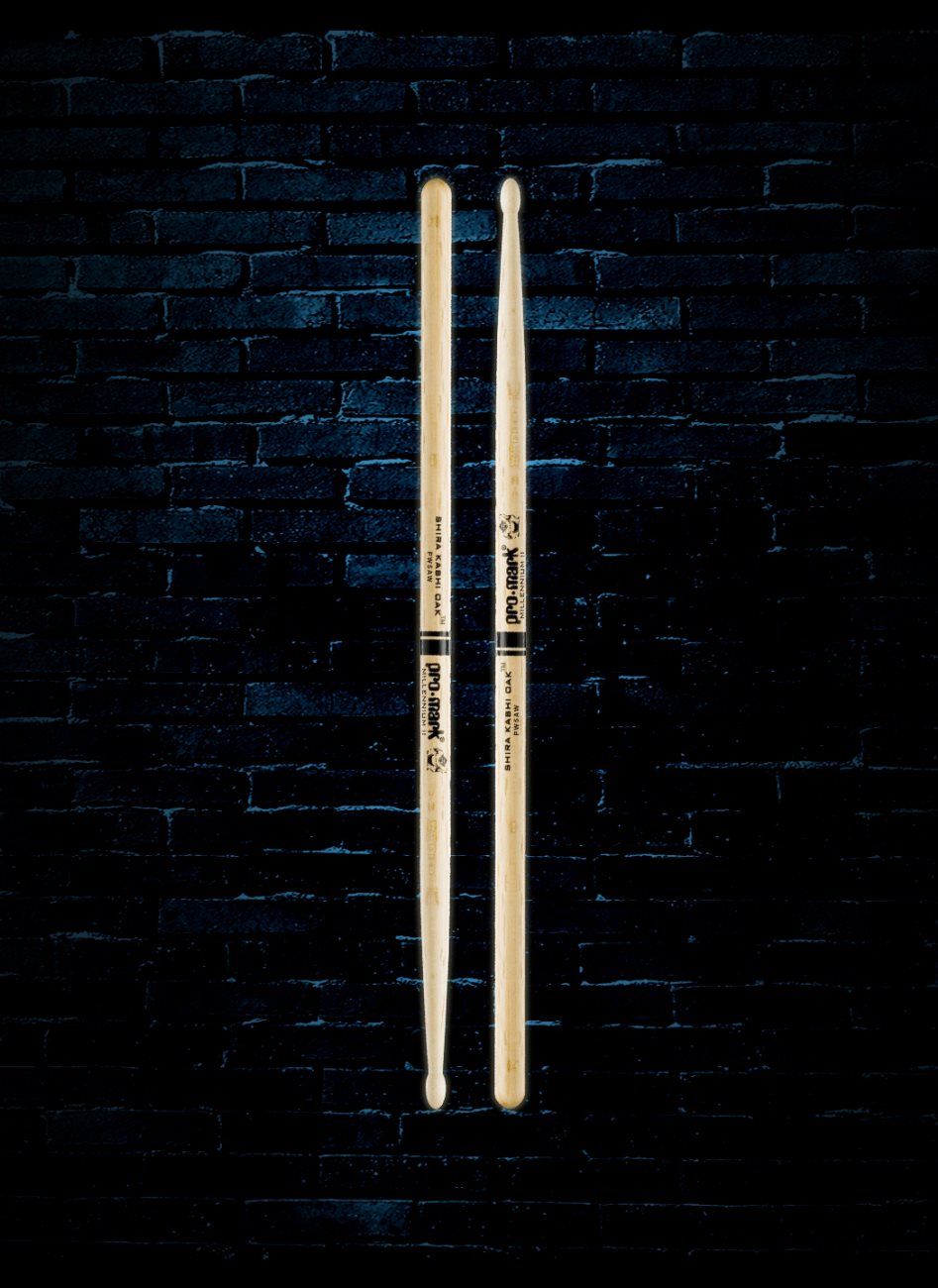 Promark PW5AW Shira Kashi Oak 5A Wood Tip Drumsticks