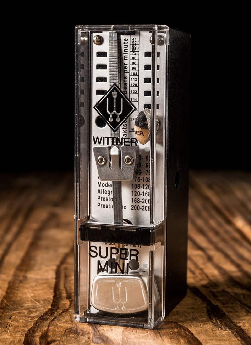 METRONOME MECANIQUE WITTNER TAKTELL SUPER-MINI NOIR 886051