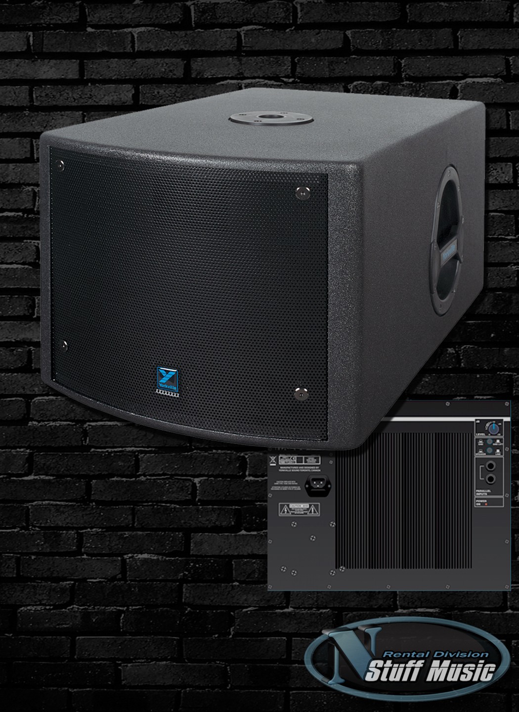 used yorkville powered subwoofer