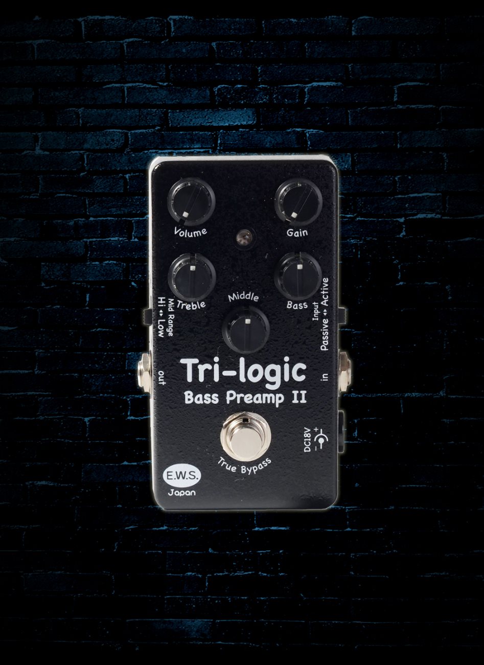 EWS Tri-Logic Bass Preamp 2 Pedal