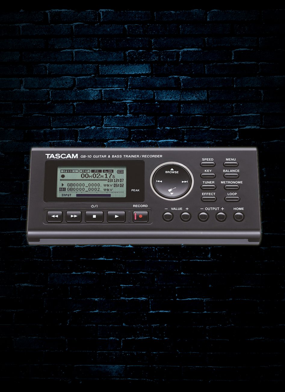 Tascam GB 10 Guitar Bass Trainer