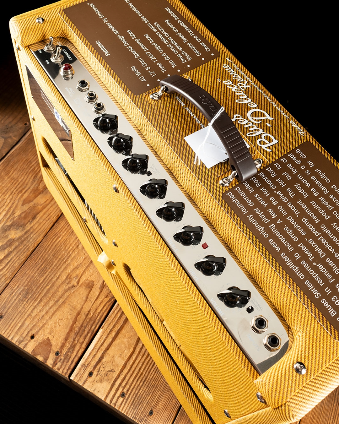 Fender blues deluxe reissue tubes hotsell