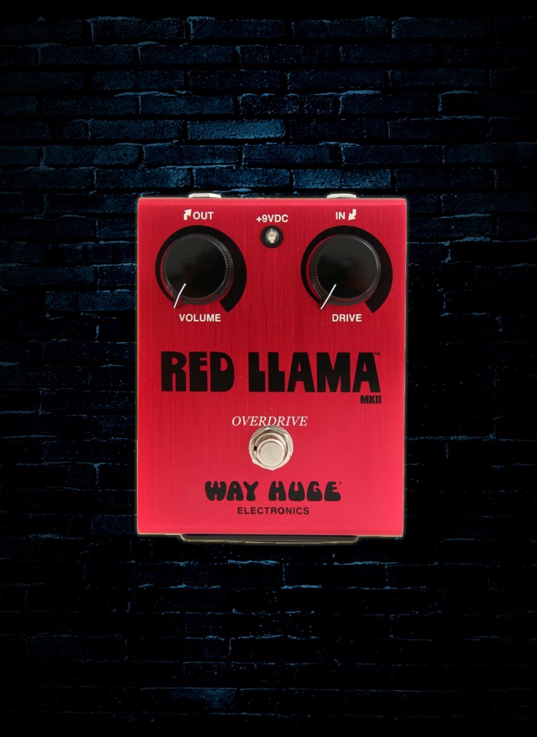 Way Huge WHE203 Red Llama Overdrive Pedal