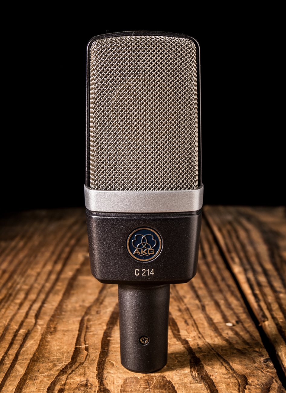 AKG C214 Professional Large-Diaphragm Condenser Microphone