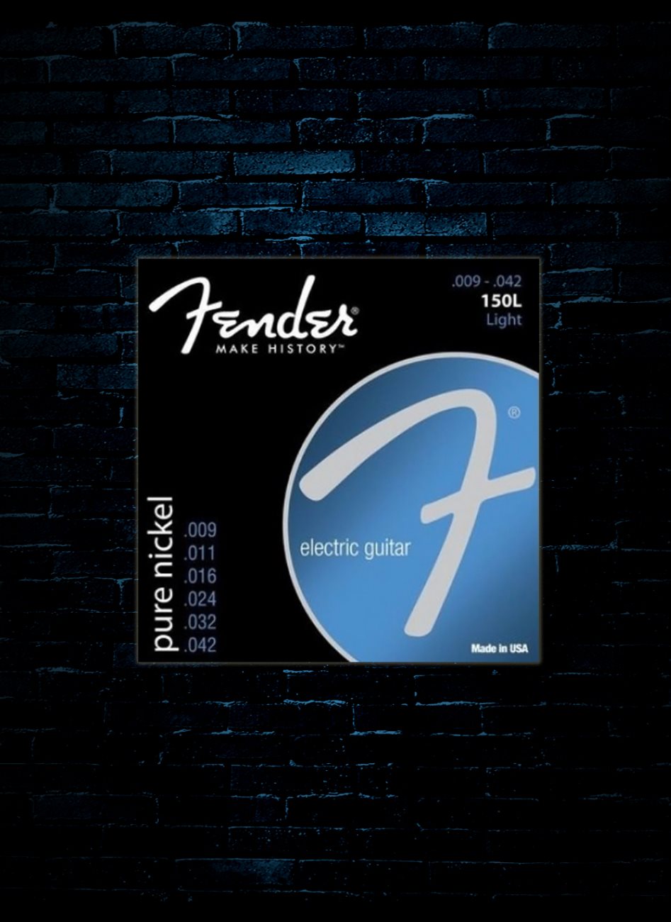 Fender Original Pure Nickel 150 Guitar Strings Light 9 42