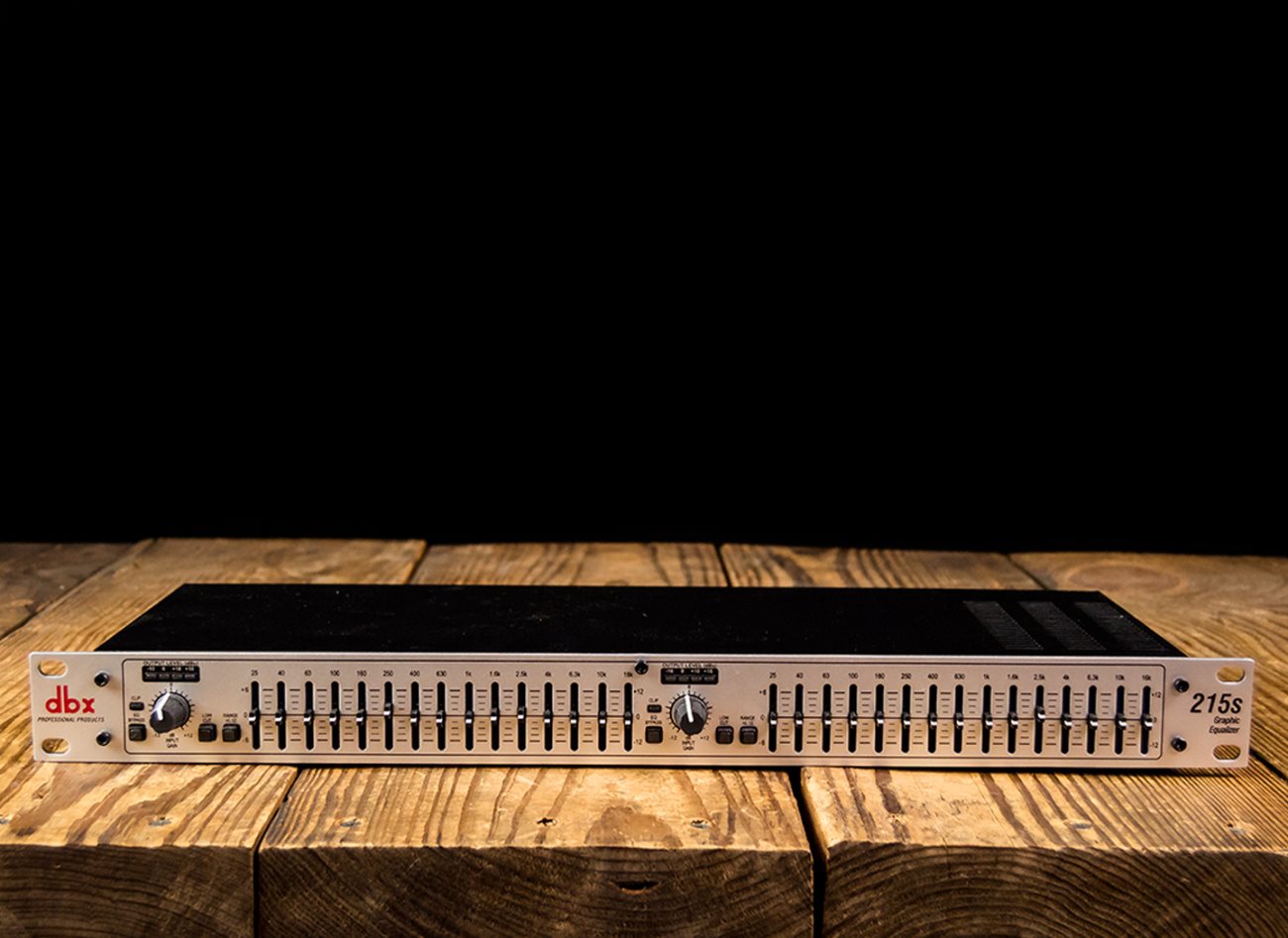 dbx 215s Dual Channel 15-Band Equalizer