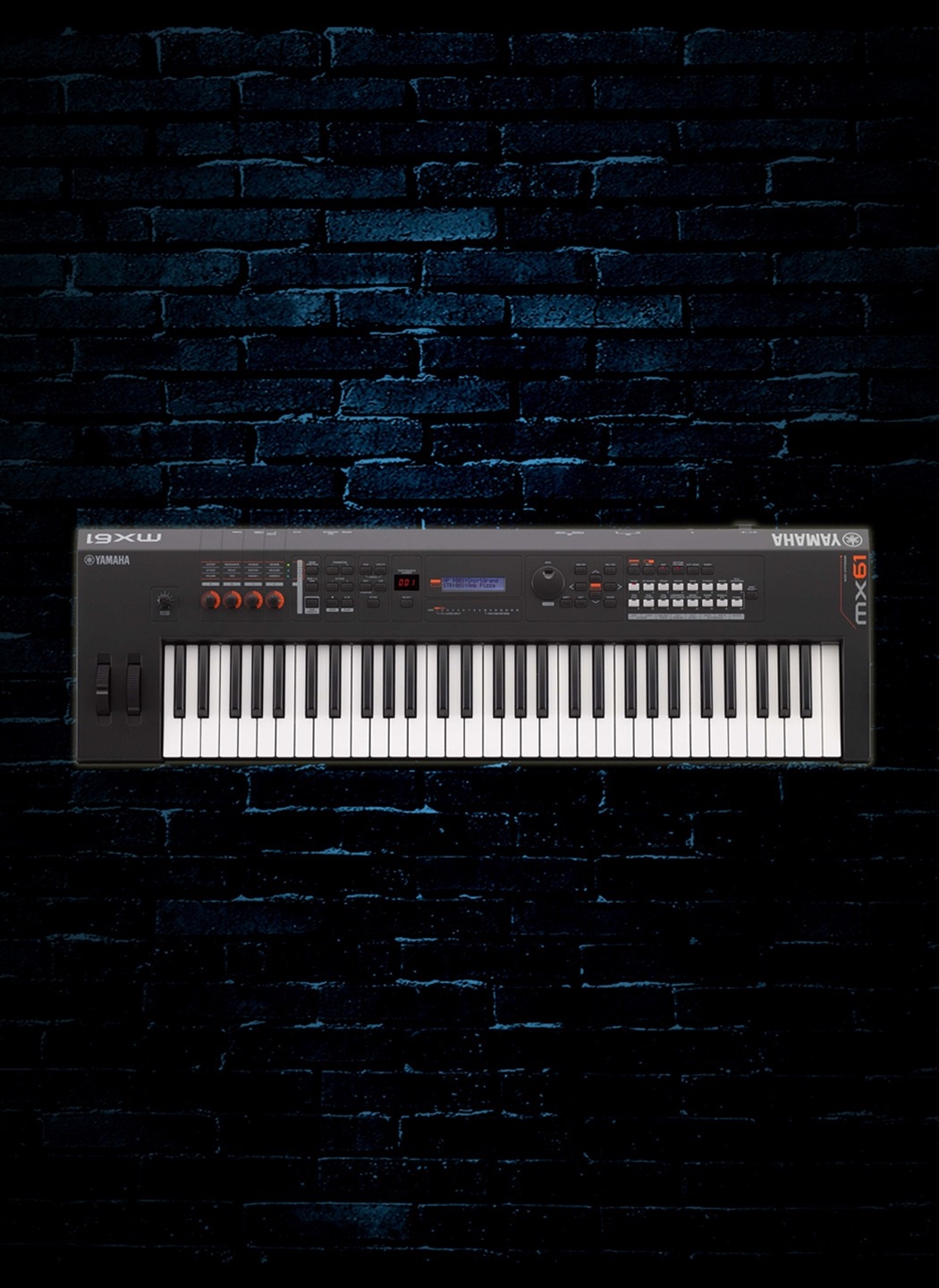 Yamaha MX61 BK 61-Note Synthesizer Black (MX61BK) - Australian