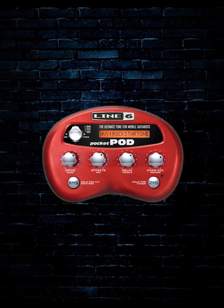 Line 6 Pocket POD Guitar Multi-Effects Processor