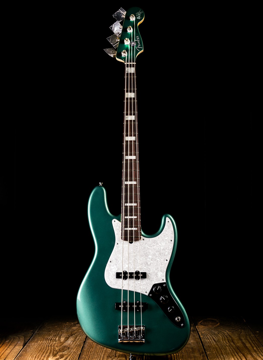 Fender Adam Clayton Jazz Bass - Sherwood Green Metallic