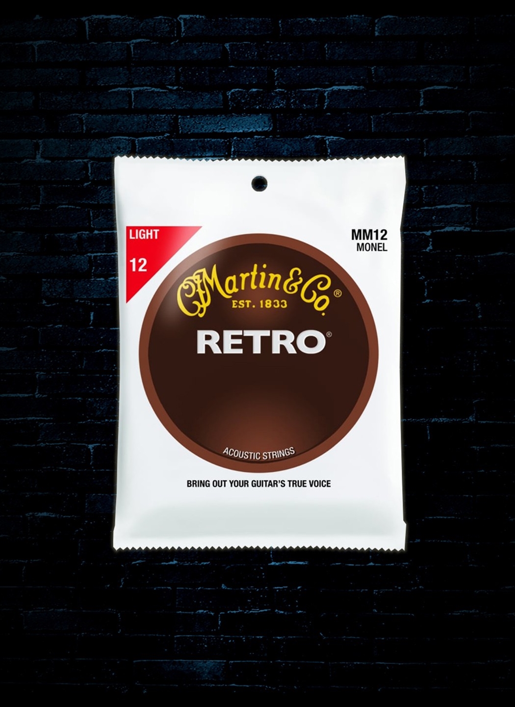 Martin MM12 Retro Nickel Acoustic Strings Light 12 54