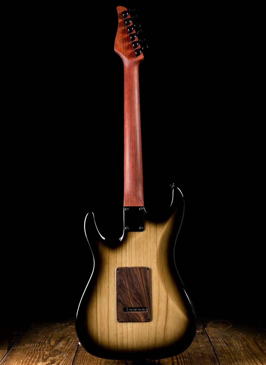 Suhr Standard Custom Zebrawood/Cocobolo - Black Burst