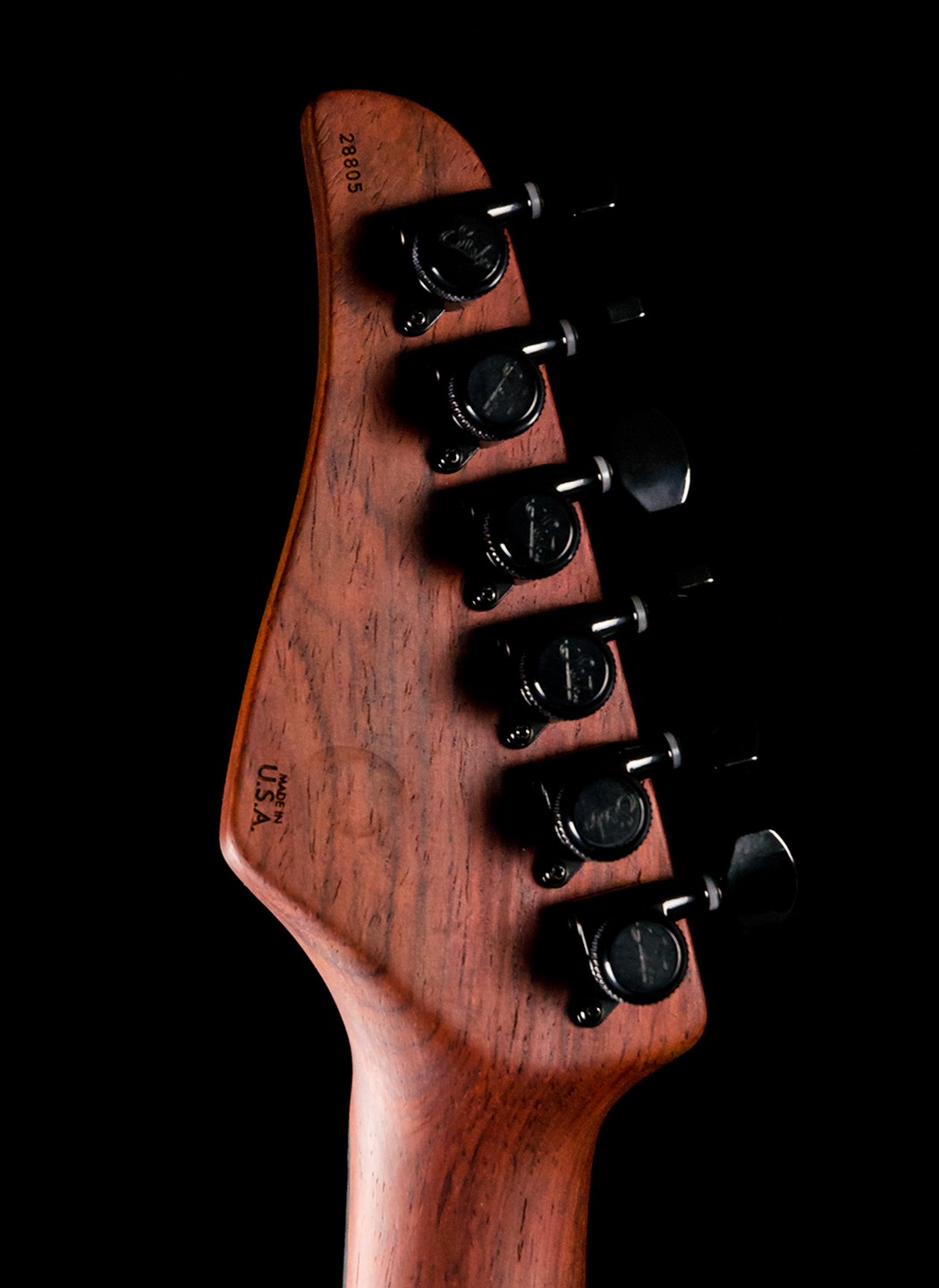 Suhr Standard Custom Zebrawood/Cocobolo - Black Burst