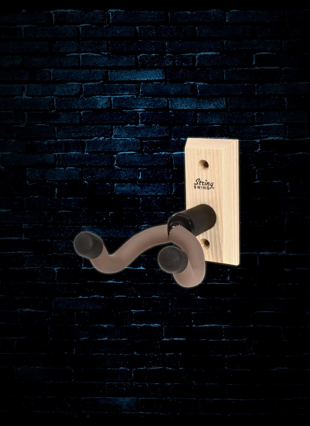 String Swing CC01K Hardwood Home and Studio Guitar Keeper Wall